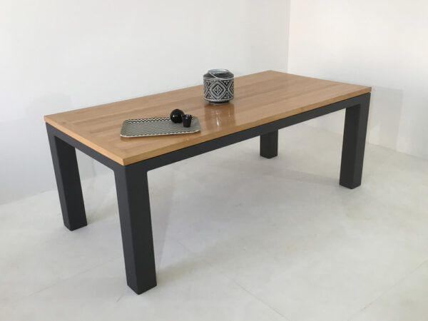 Table bois massif "Burton" réalisable sur-mesure