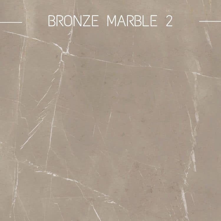 céramique carrée 120 cm x 120 cm, effet marbre brun clair bronze avec veines aléatoires blanches