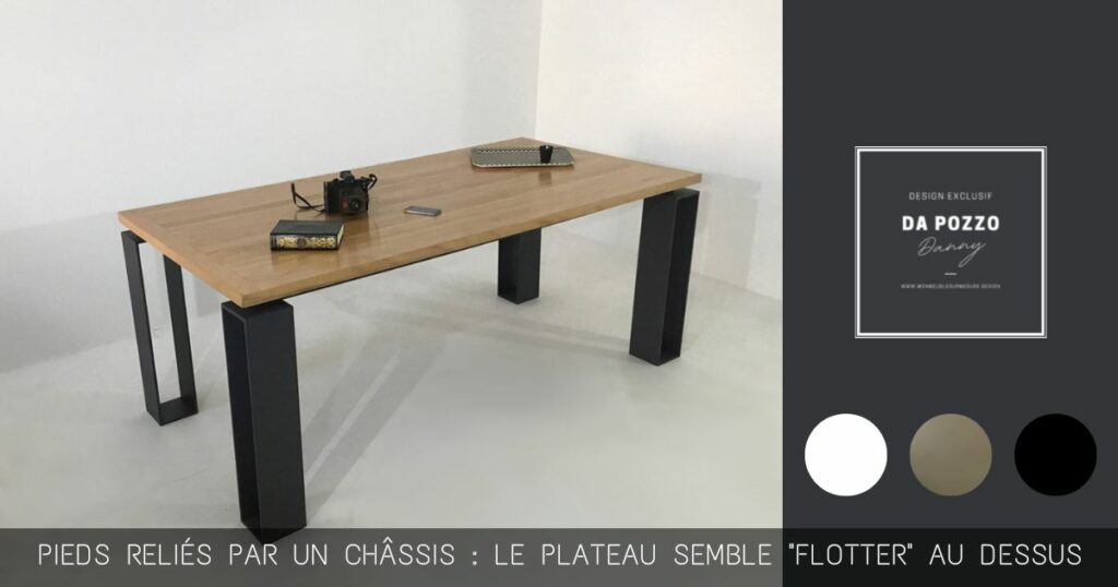 pied en metal original cavallo