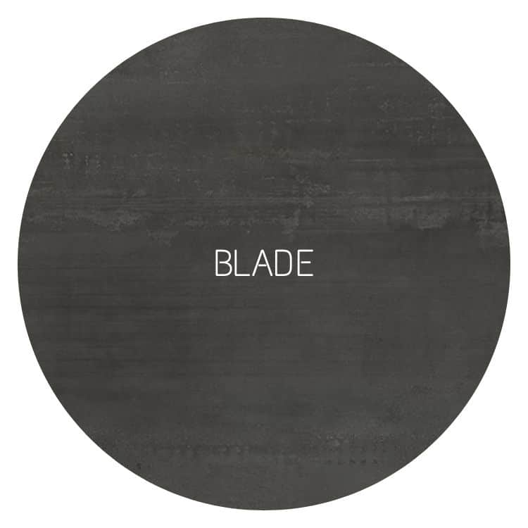 céramique Blade, effet métal industriel