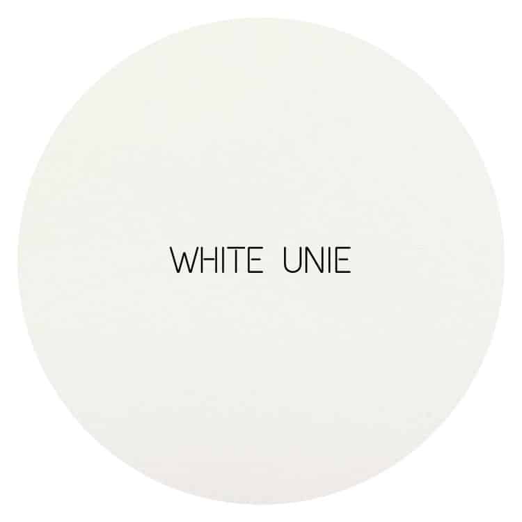 Plateau rond pour table en céramique, couleur blanche unie